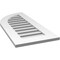 Ekena Millwork Quarter Round Top Left Surface Mount PVC Gable Vent w/ 3-1/2"W x 1"P Standard Frame, 16"W x 36"H GVPQL16X3601SF - alternate 2